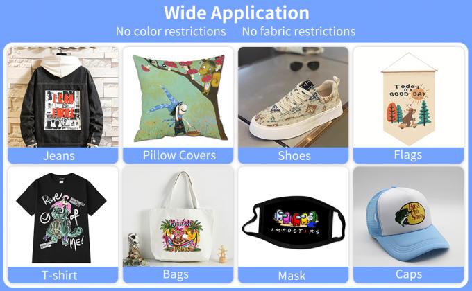 60cm Dijital Baskı DTF Isı Transfer PET Film DTF Yazıcı Film Erkekler Kumaş Ayakkabıları Tiş&ouml;rtler Baskı DTF Kağıt PET Film 3