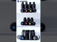 1L Kapasite Silikon PVC için Esnek LED-UV Mürekkep ve Epson yazıcısı için Deri UV Mürekkep