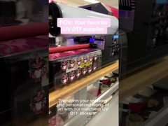 UV Dtf Transfer Ab Pet Film Roll Ab Film Transfer Dtf Pet A3 UV yazıcı için 30cm UV Dtf Film