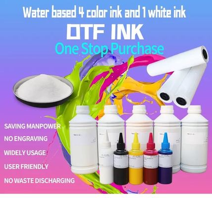 1000ML Pigment DTF Mürekkep DTF Yazıcı için PET Film Isı Transfer Baskı Mürekkebi