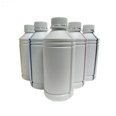 CMYKW 5 Renkli Su Temelli DTF Pigman Mürekkebi 1000ML XP600 I1600 I3200 Yazıcı için