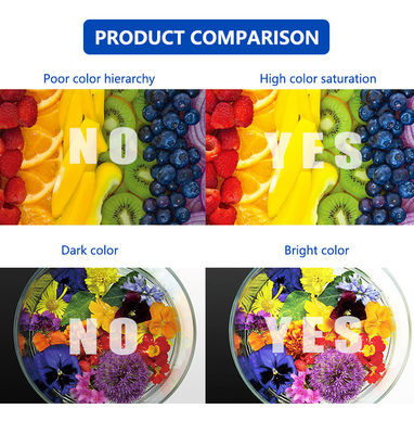 Epson XP600 L1800 L1805 P600 P800 için Beyaz DTF Pigment Mürekkep 1000ML CMYK PET Film Mürekkep