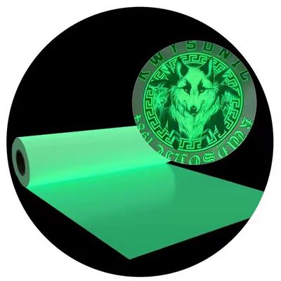 PET Glow In The Dark Heat Transfer Baskı Filmi Giysi için Dijital Sıcak Baskı