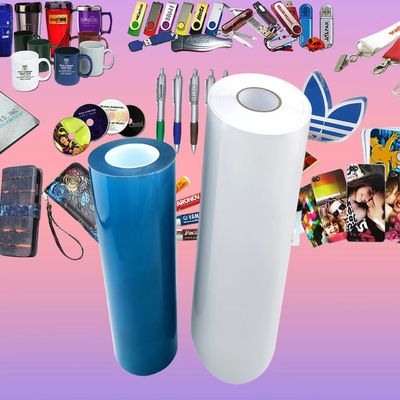 Telefon Kutusu İçin Şeffaf 30cm AB UV DTF Film Rolü Ahşap Şişe Kağıdı