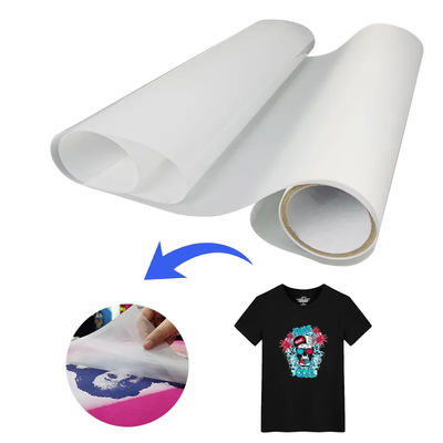 Çifte tek taraflı DTF Pet Film 30CM 33CM 60CM*100M Roll Heat Transfer 75Micron Hot Cold Peel DTF Film