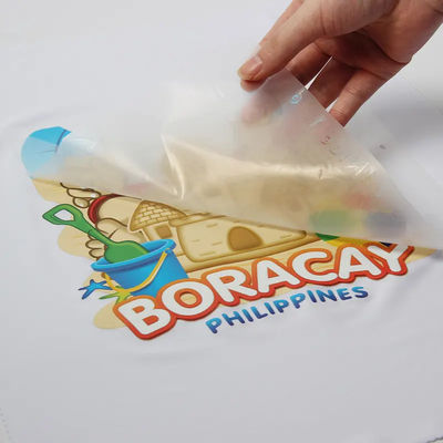 Çifte tek taraflı DTF Pet Film 30CM 33CM 60CM*100M Roll Heat Transfer 75Micron Hot Cold Peel DTF Film