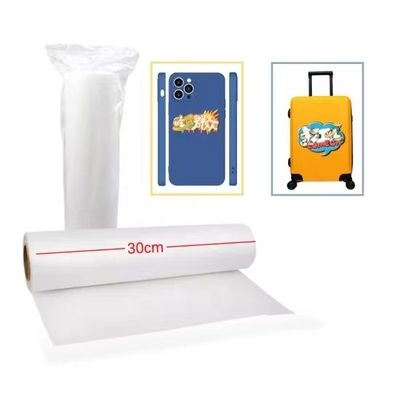 43cm Dijital Mürekkep Atışlı Yazdırma DTF 75U Kalınlığı Serbest bırakmak için Sıcaklık Transferi Pet Film Rulo