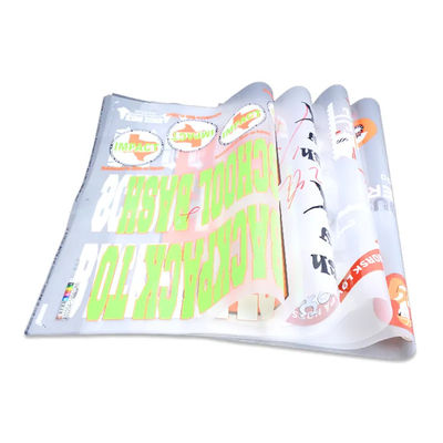 L1800 805 1390 XP600 3200 4720 DX5 75mic 60cm*100m beyaz mürekkep baskı filmi için PET ısı transferi filmi