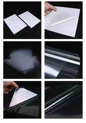 30cm UV Dtf Ab Film Vinyl Soğuk Serbestleştirme Isıtma Yok Sallanma Yok Dtf Pet AB Transfer Filmi