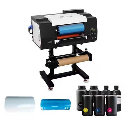50/100 Metre Yuvarlak UV Dtf A B Film Yapıştırıcı Yapım UV Transfer Etiketi Dijital Baskı