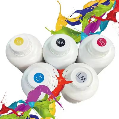 Sıcaklık Transferi DTF Baskı Malzemeleri Pigment Dijital Tekstil Baskı Mürekkebi