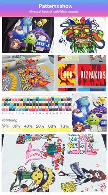 Epson Yazıcıları için Yüksek Dayanıklılık DTF Mürekkebi Cyan Magenta Sarı ve Siyah