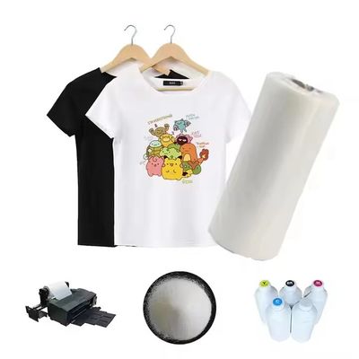 60cm Dijital Baskı DTF Isı Transfer PET Film DTF Yazıcı Film Erkekler Kumaş Ayakkabıları Tişörtler Baskı DTF Kağıt PET Film
