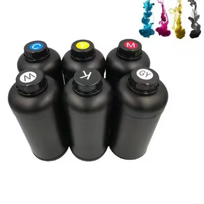 Su geçirmez UV Mürekkep Güçlü Yapışkanlık LED UV Düzeltme Mürekkep 500ml 1000ml