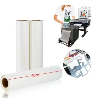 30cm*100m Soğuk / Sıcak Peeling için Elastisite ile 75mic DTF Transfer Kağıdı