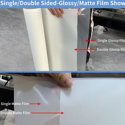 75 Mikron 60cm*100m Dijital baskı için uzatılabilir DTF filmi