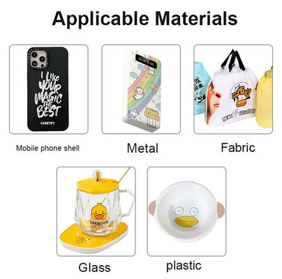 UV Transfer Sticker Uv Dtf Cup Wrap Cups Transfer Uv Dtf Ab Film Etiket Sticker Baskı için