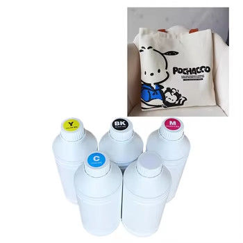 1000ml beyaz mürekkep Cyan mürekkep açıklık ve açıklık ile doğrudan filme baskı