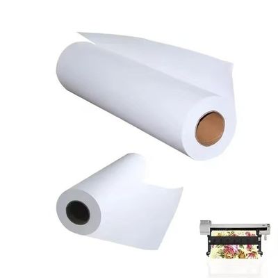 Dijital Baskı Büyük Formatlı Sublimasyon Yazıcısı için 47 Inch 100gsm Roll To Roll Sublimasyon Kağıdı