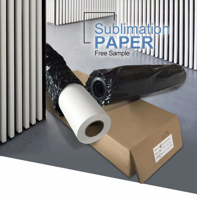 Dijital Baskı Büyük Formatlı Sublimasyon Yazıcısı için 47 Inch 100gsm Roll To Roll Sublimasyon Kağıdı