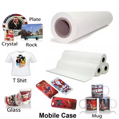 Polyester 100 gramlık Sublimasyon Isı Transfer Kağıdı 60 Inch*100m