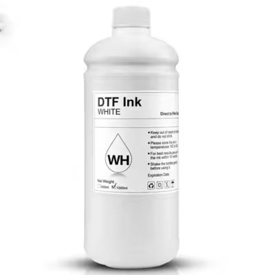 Tekstil pigment baskı için 500ML DTF mürekkep CMYK W DTF yazıcı uzun ömürlü