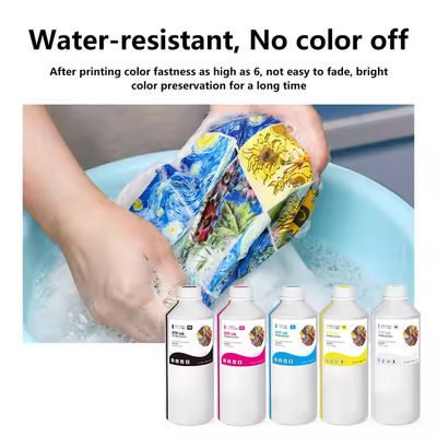 DTF Baskı Beyaz Mürekkep CMYK 1L Dijital Baskı Süresine Mükemmel Ek