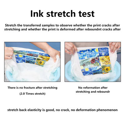 Epson I3200 için beyaz tekstil pigment DTF transfer mürekkebi 1000 ml