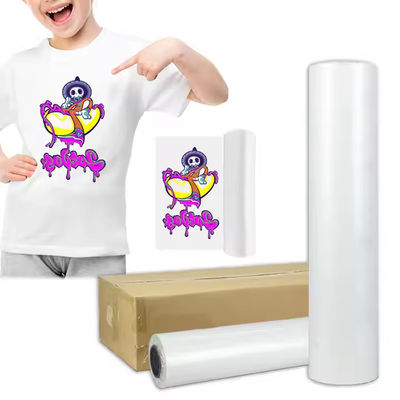 30cm 60cm Hot Peel Mat DTF Beyaz Mürekkep Pet Film A3 A4 Dtf Baskı Filmi