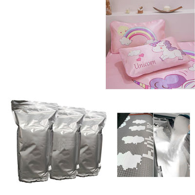 Beyaz ve siyah DTF TPU sıcak erime tozu Canlı baskı için (1kg, 5kg) Isı transferi kullanılarak