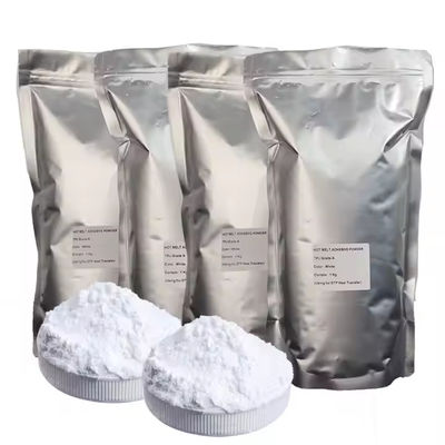 Beyaz ve siyah DTF TPU sıcak erime tozu Canlı baskı için (1kg, 5kg) Isı transferi kullanılarak