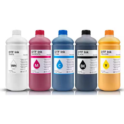 500ml 1000ml Cmy Bk W Dtf Epson Yazıcıları için Mürekkep Winnerjet