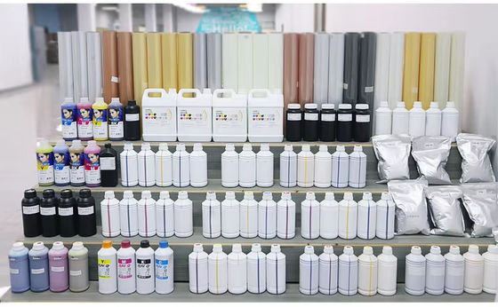 500ml 1000ml Cmy Bk W Dtf Epson Yazıcıları için Mürekkep Winnerjet