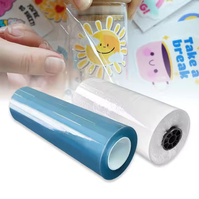 Yüksek Esneklik PET Yapışkan UV Film 30cm*100m/60cm*100m Paketleme için